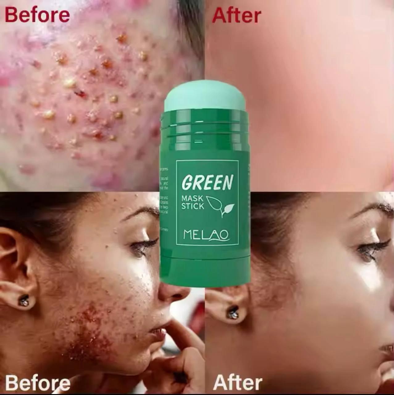 Masque Vert Éclat Visage